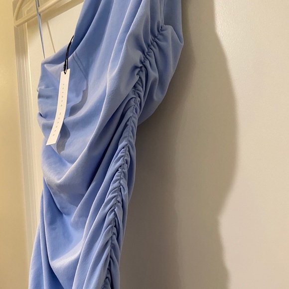 NWT Susana Monaco Gathered Mini Dress - Picture 3 of 8